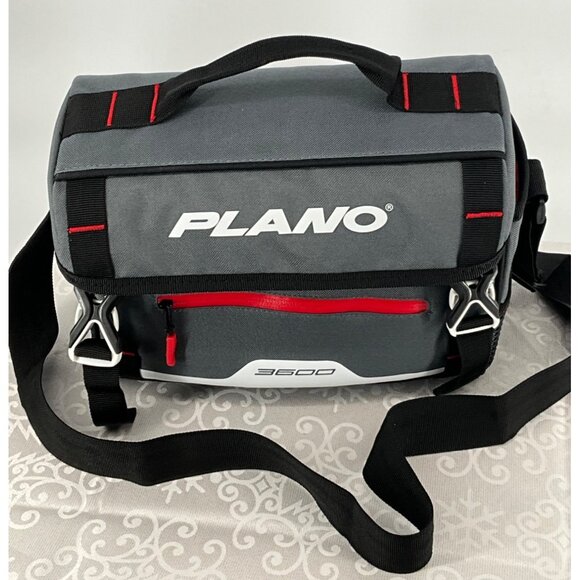 Plano 3600 Fishing Tackle Bag Adj Strap NO COMPARTMENTS INCLUDED Lunch Box - Picture 2 of 8